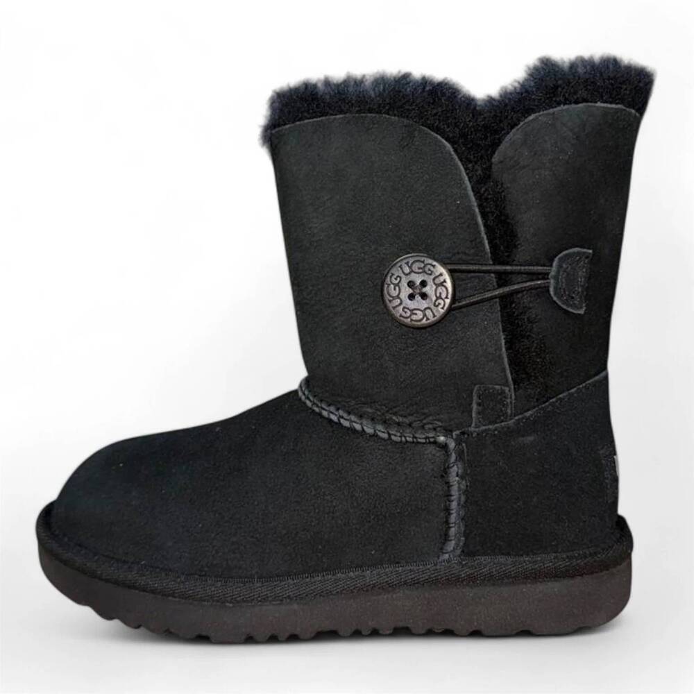 NEW UGG toddler bailey button ii boot in black